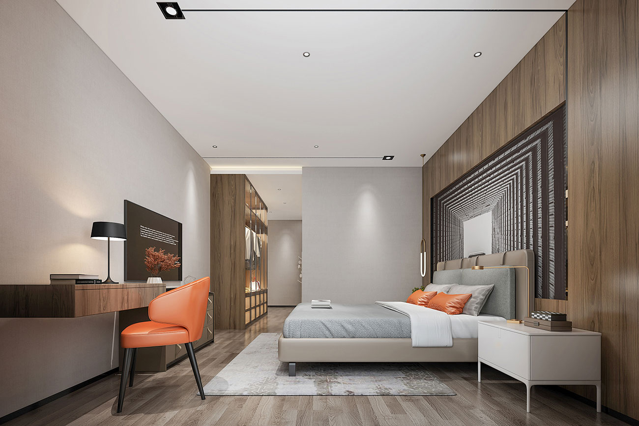 華潤(rùn)二十四城123m&sup2;現(xiàn)代輕奢風(fēng)格案例