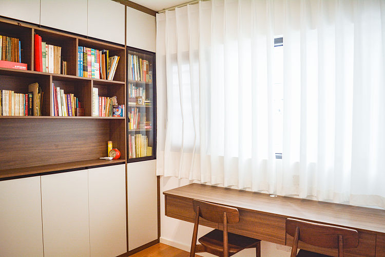 南寧新房裝修-原木日式風(fēng)格-書房 南寧新房裝修-原木日式風(fēng)格-書房