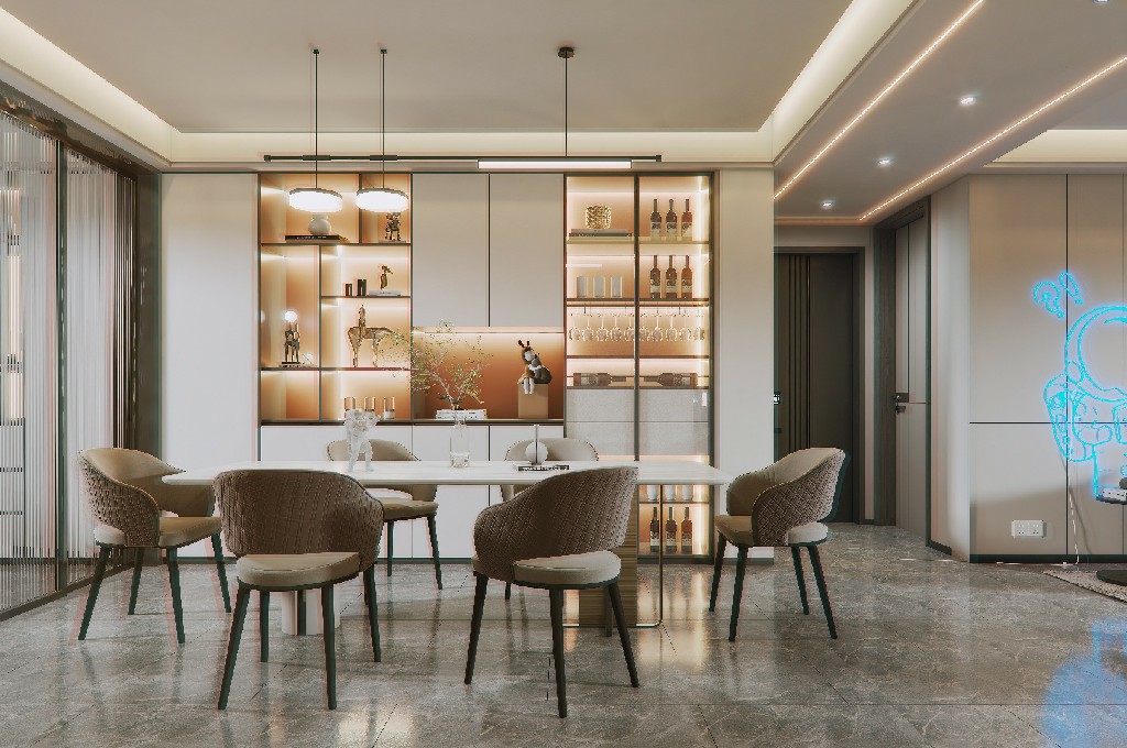 南寧新房裝修-現代風格-餐廳 南寧新房裝修-現代風格-餐廳