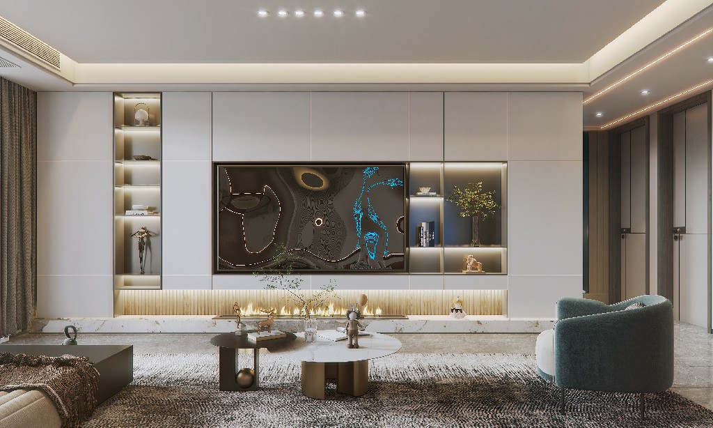 南寧新房裝修-現代風格-客廳 南寧新房裝修-現代風格-客廳