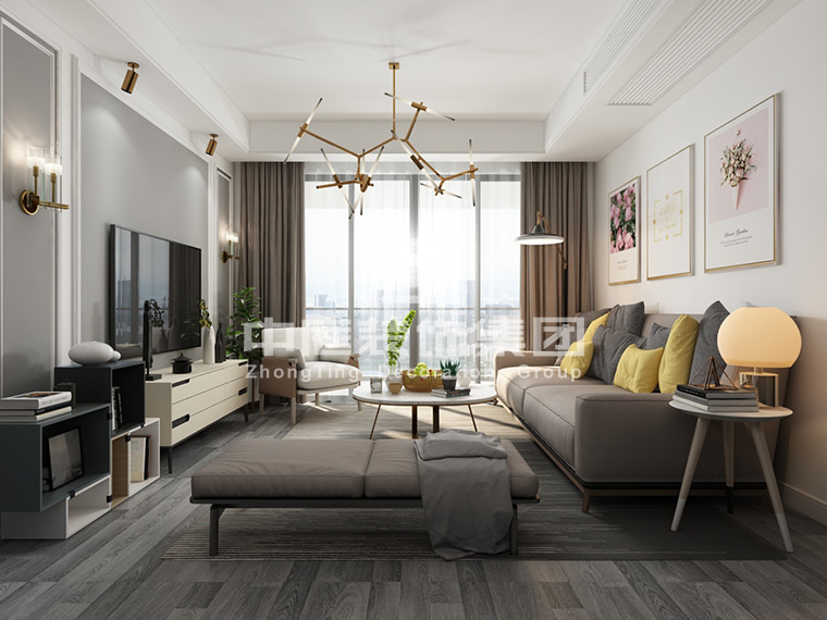 吉祥&middot;鳳景灣97平現代輕奢風格