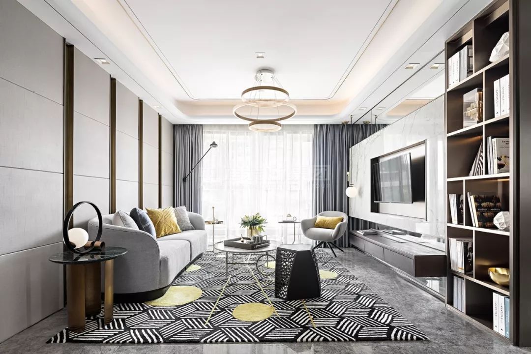 光明城市117m&sup2;輕奢風格案例